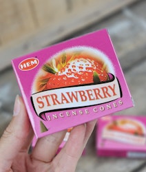 HEM - Strawberry, rökelsekoner