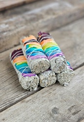 Vit Salvia med Chakra Rosenblad