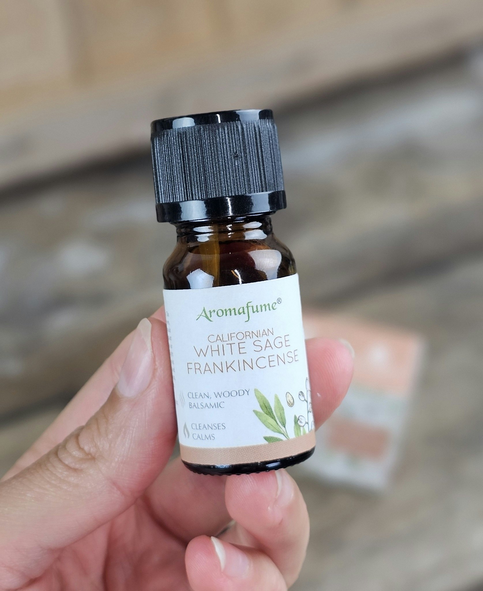 Aromafume - White Sage & Frankincense, Eterisk olja Aromaterapi