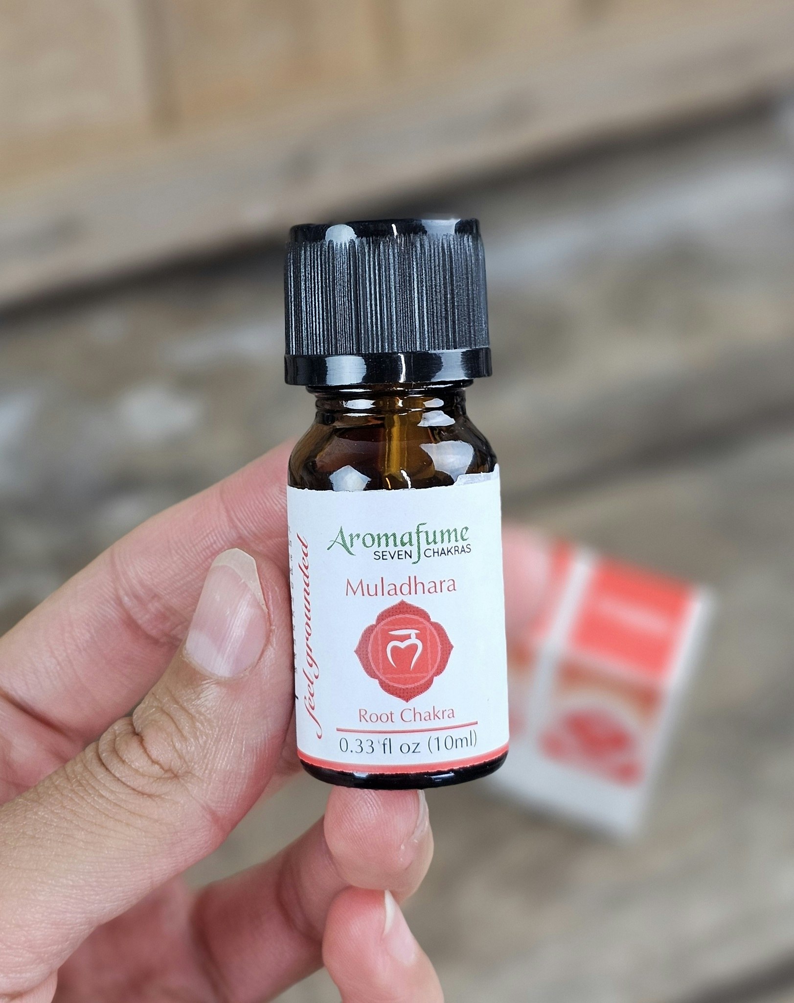 Aromafume - Muladhara Chakra Root, Eterisk olja Aromaterapi