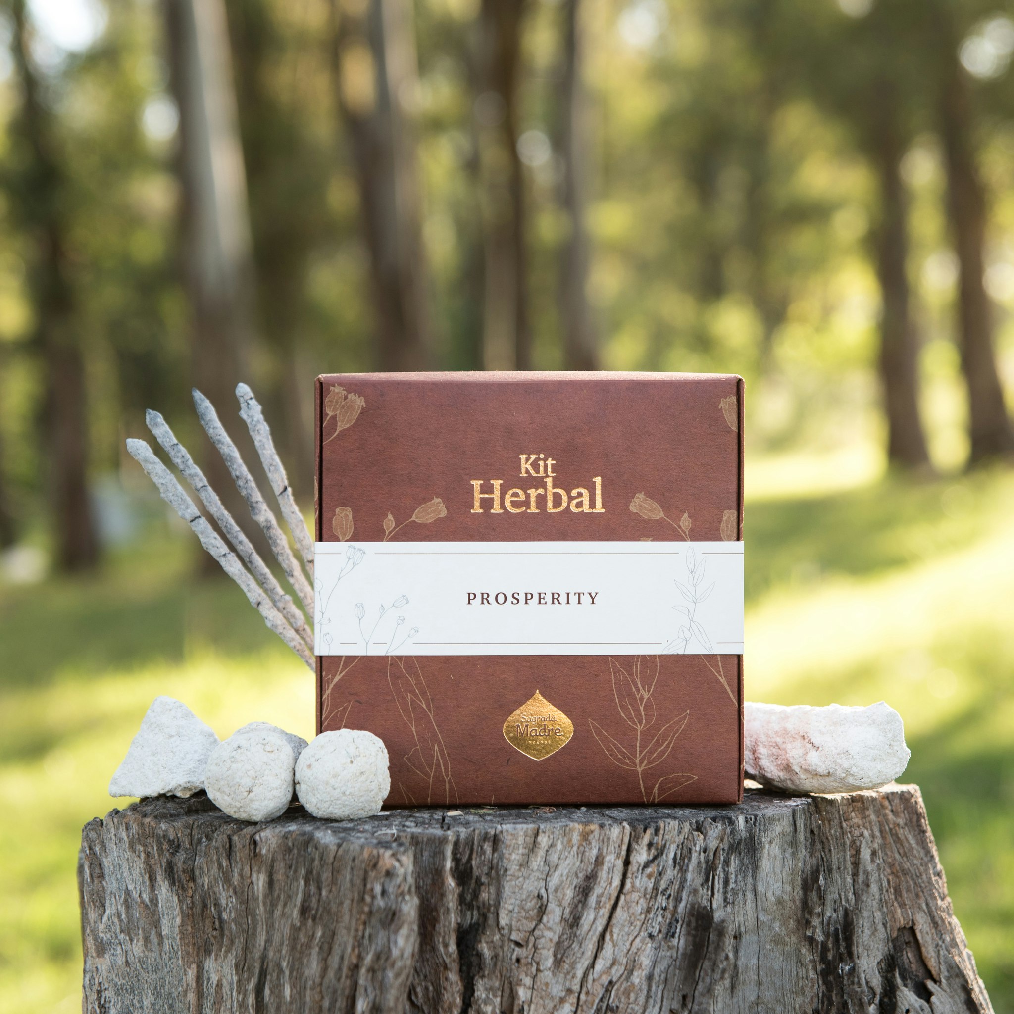 Sagrada Madre - Herbal Kit White Frankincense & White Yagra, Prosperity
