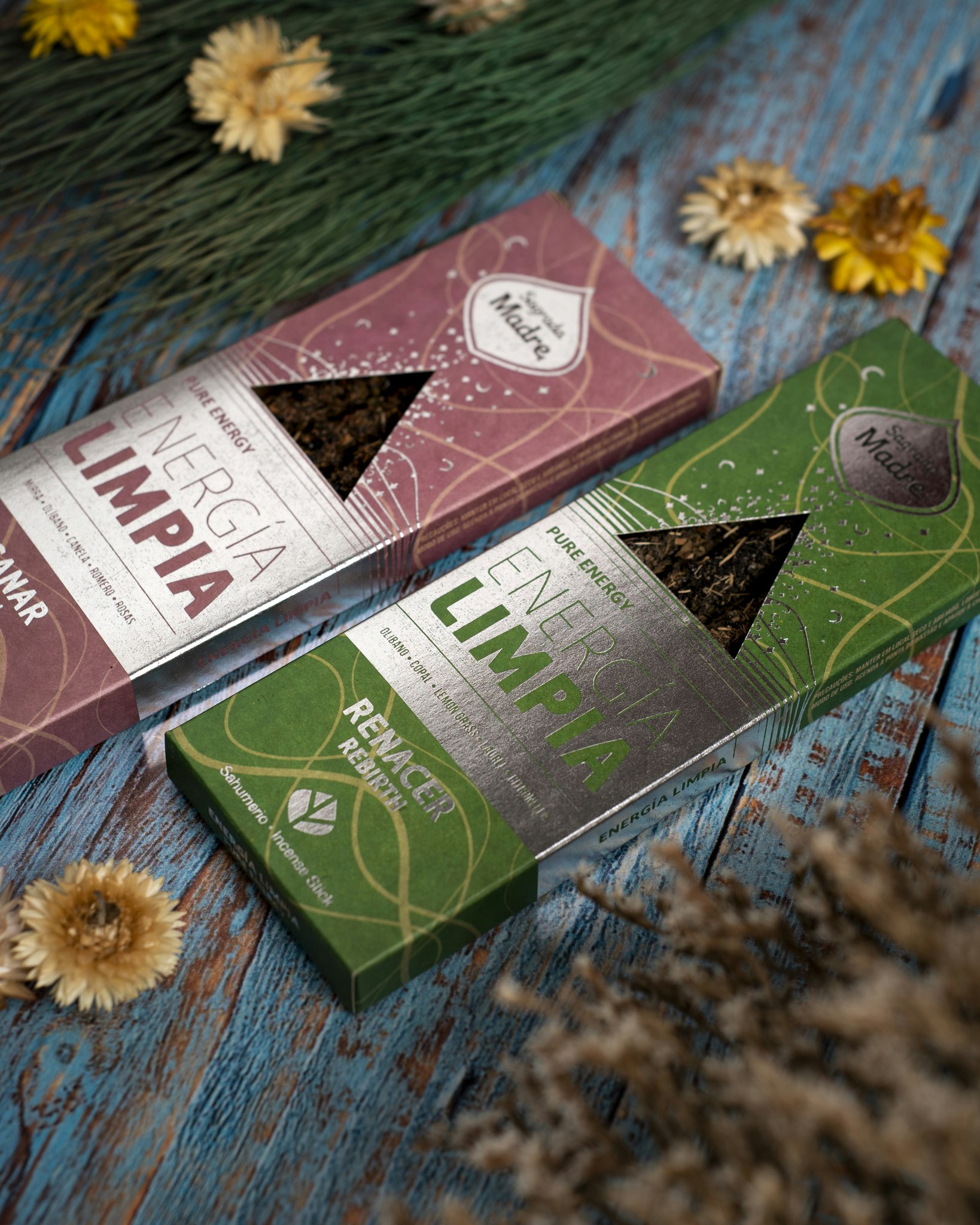 Sagrada Madre - Pure Energy Heal, rökelsepinnar