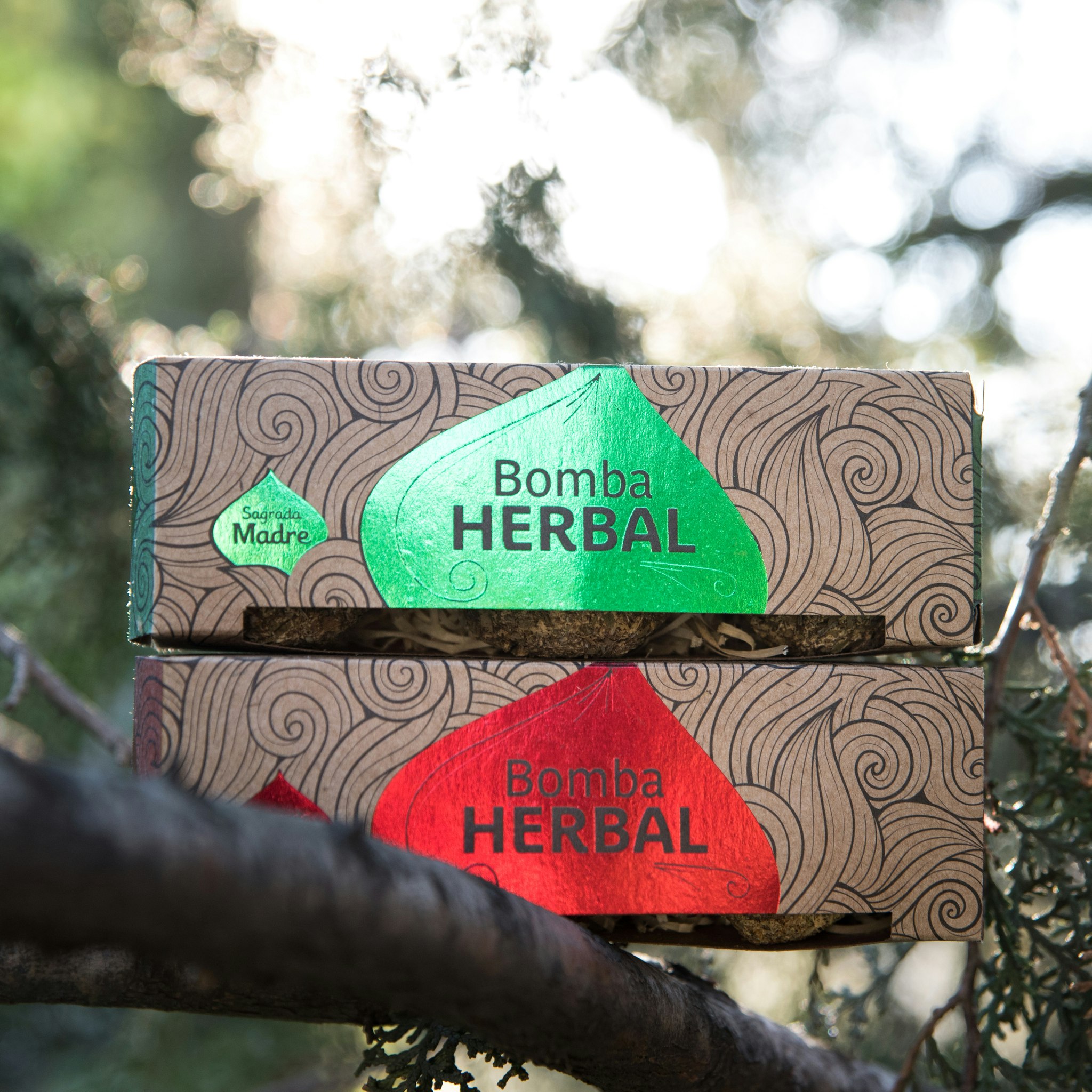 Sagrada Madre - Bomba Herbal XL, Purification rökelsebollar