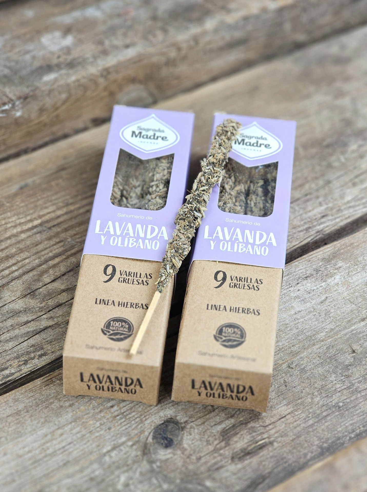 Sagrada Madre - Lavendel & Frankincense, rökelsepinnar