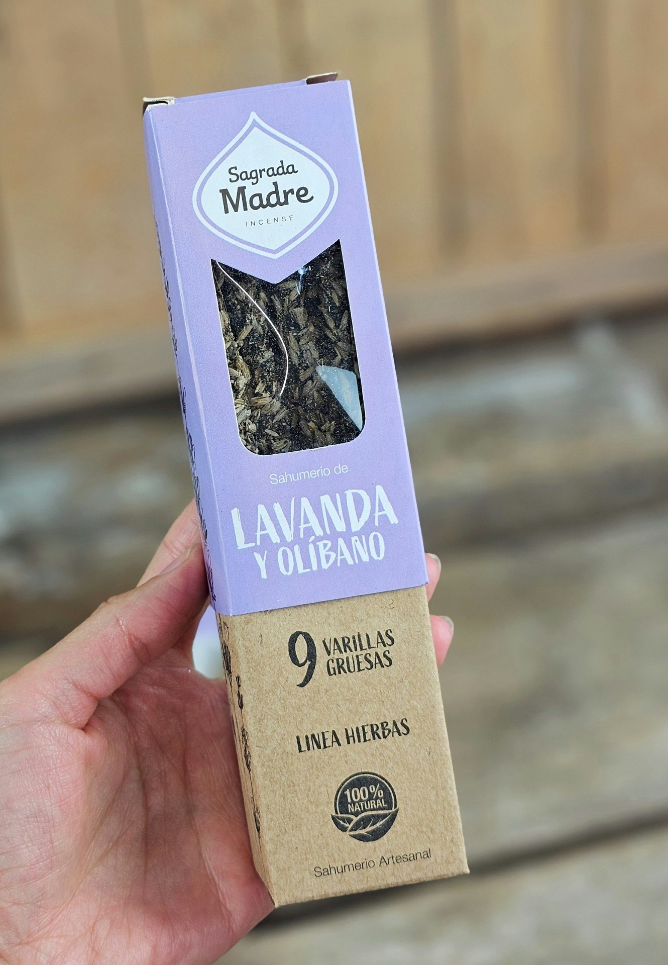 Sagrada Madre - Lavendel & Frankincense, rökelsepinnar
