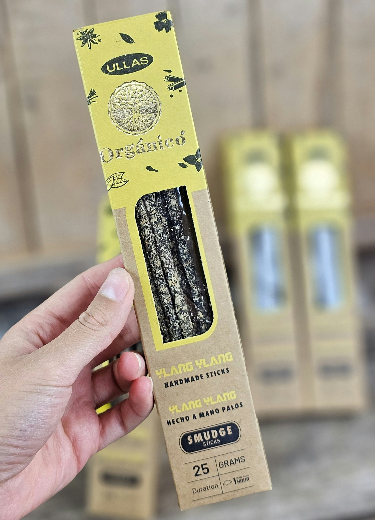 Ullas Orgánico - Ylang Ylang, rökelsepinnar