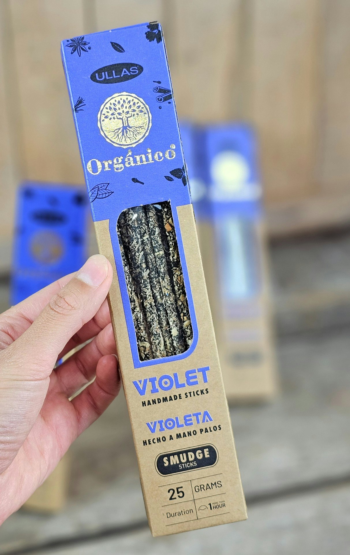 Ullas Orgánico - Violets (Viol), rökelsepinnar