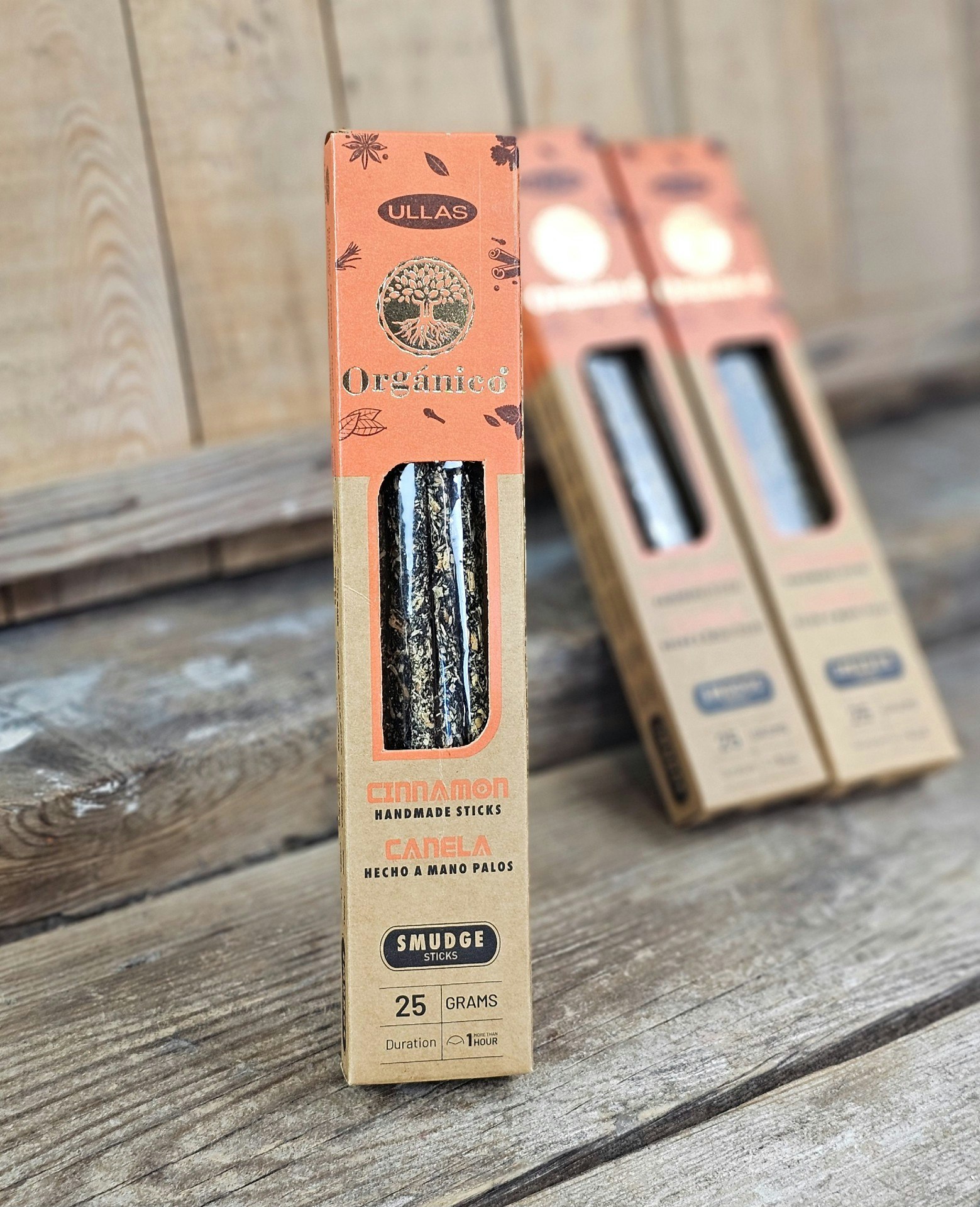 Ullas Orgánico - Cinnamon (Kanel), rökelsepinnar
