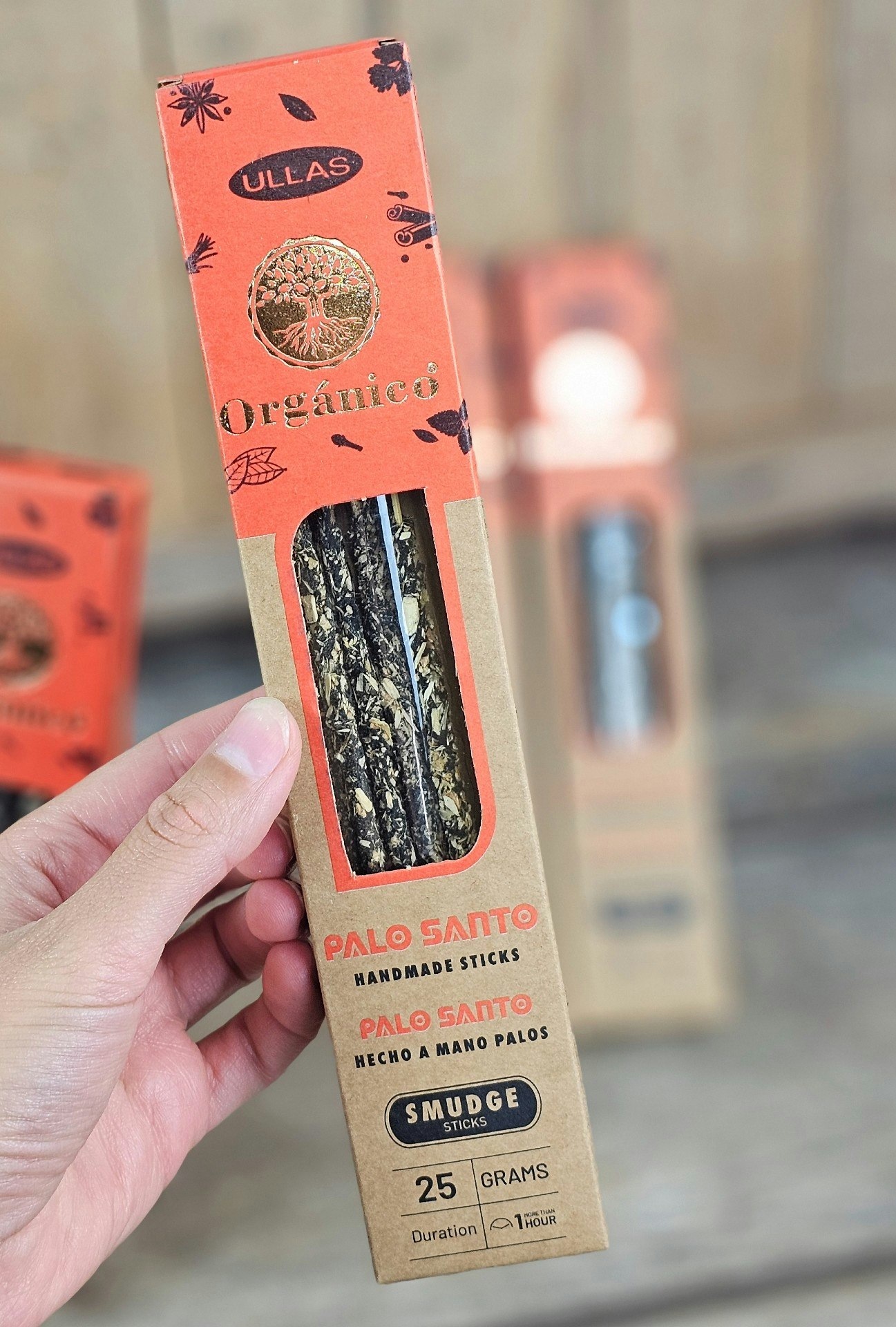 Ullas Orgánico - Palo Santo, rökelsepinnar