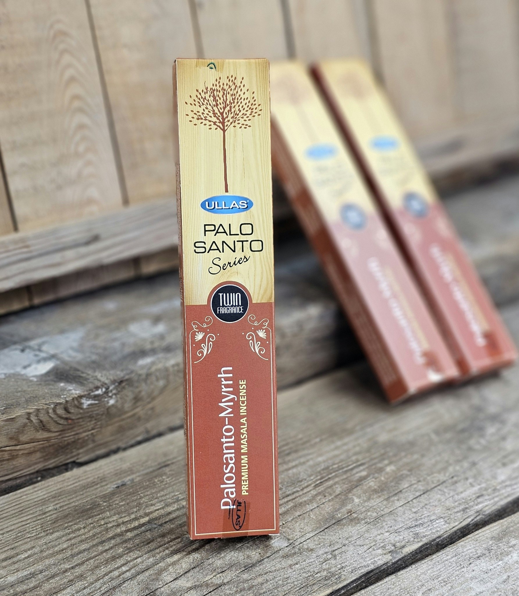 Ullas Palo Santo Serie - Myrrh (Myrra), rökelsepinnar