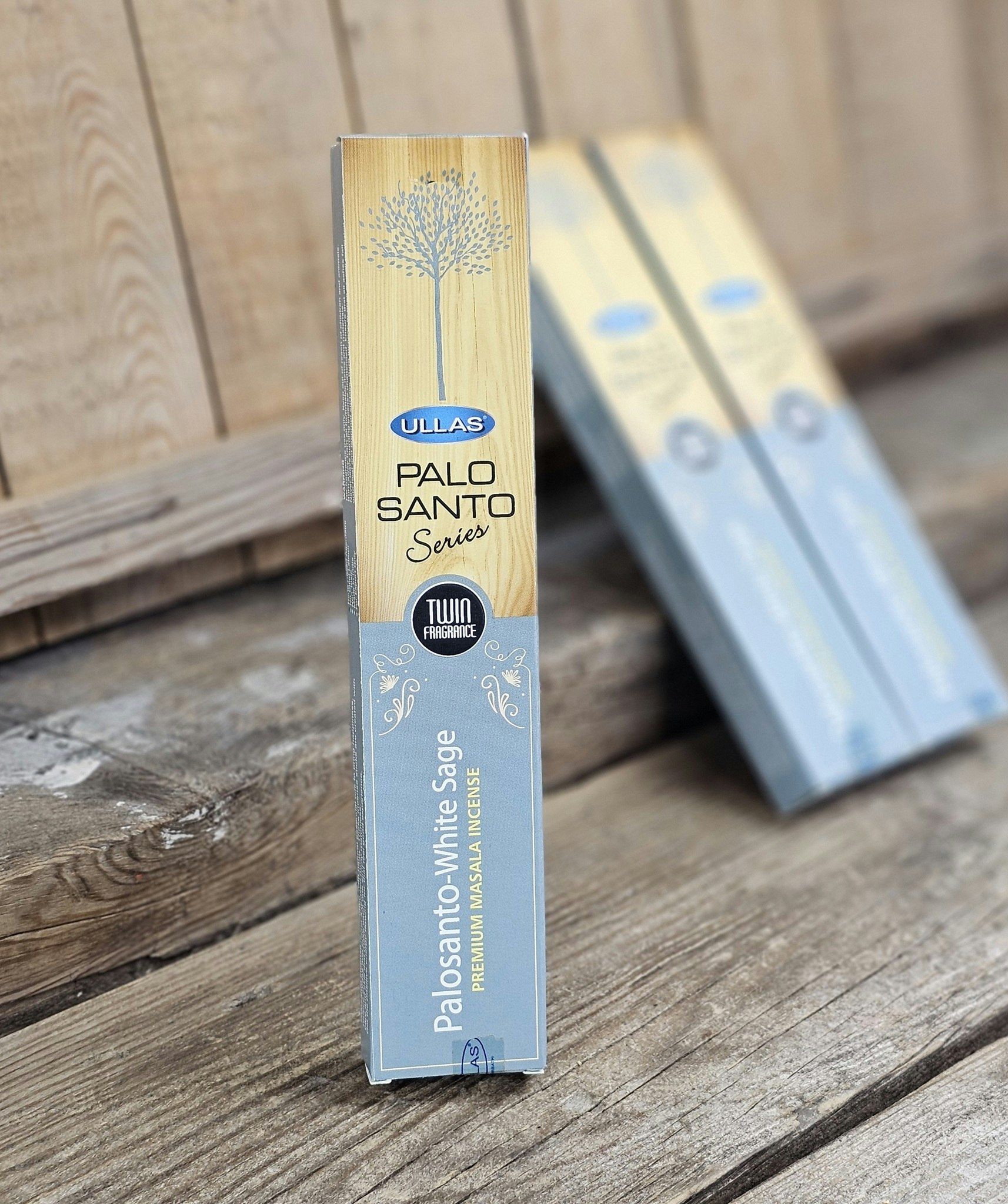 Ullas Palo Santo Serie - White Sage (Vit Salvia), rökelsepinnar