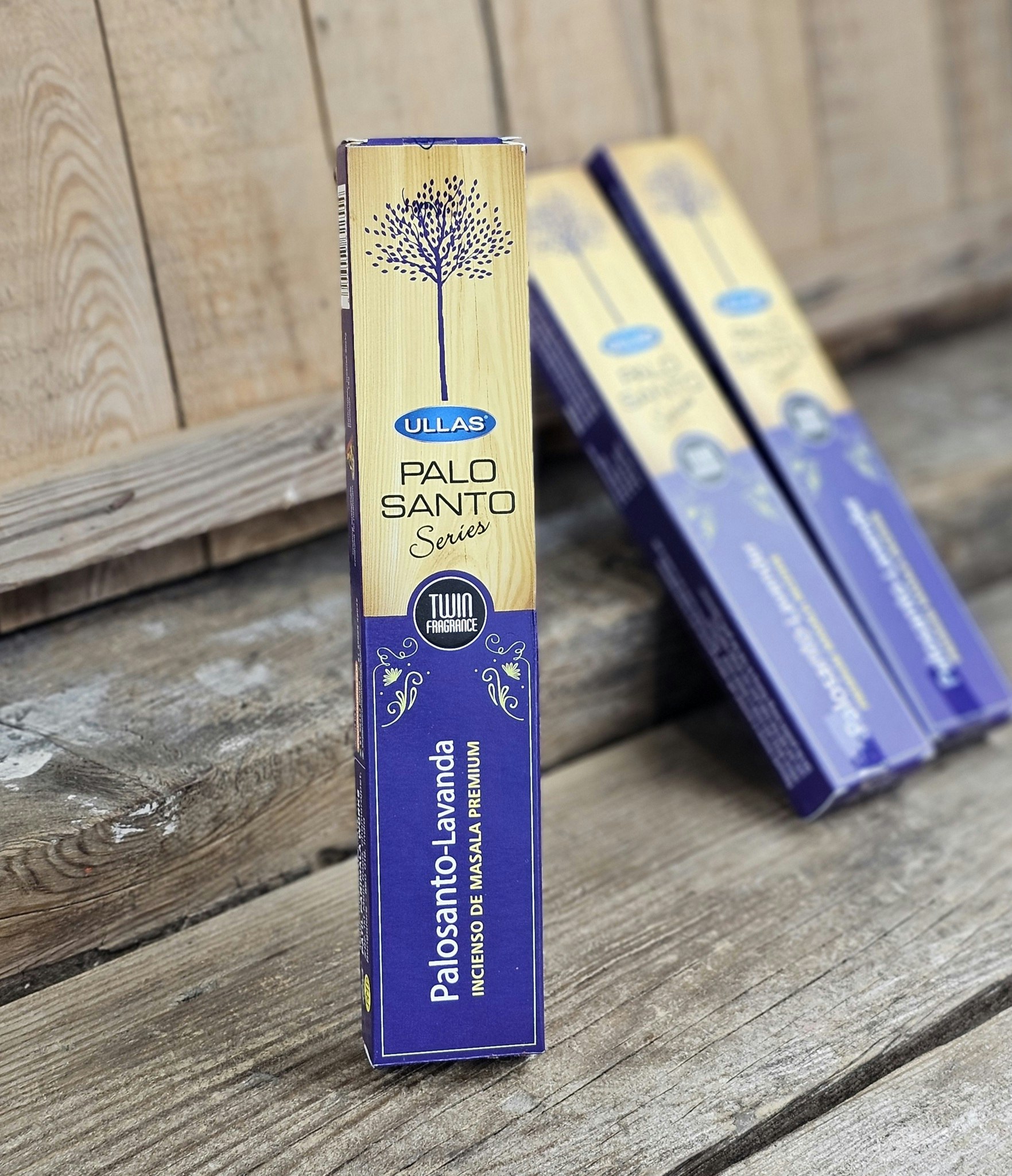 Ullas Palo Santo Serie - Lavender (Lavendel), rökelsepinnar