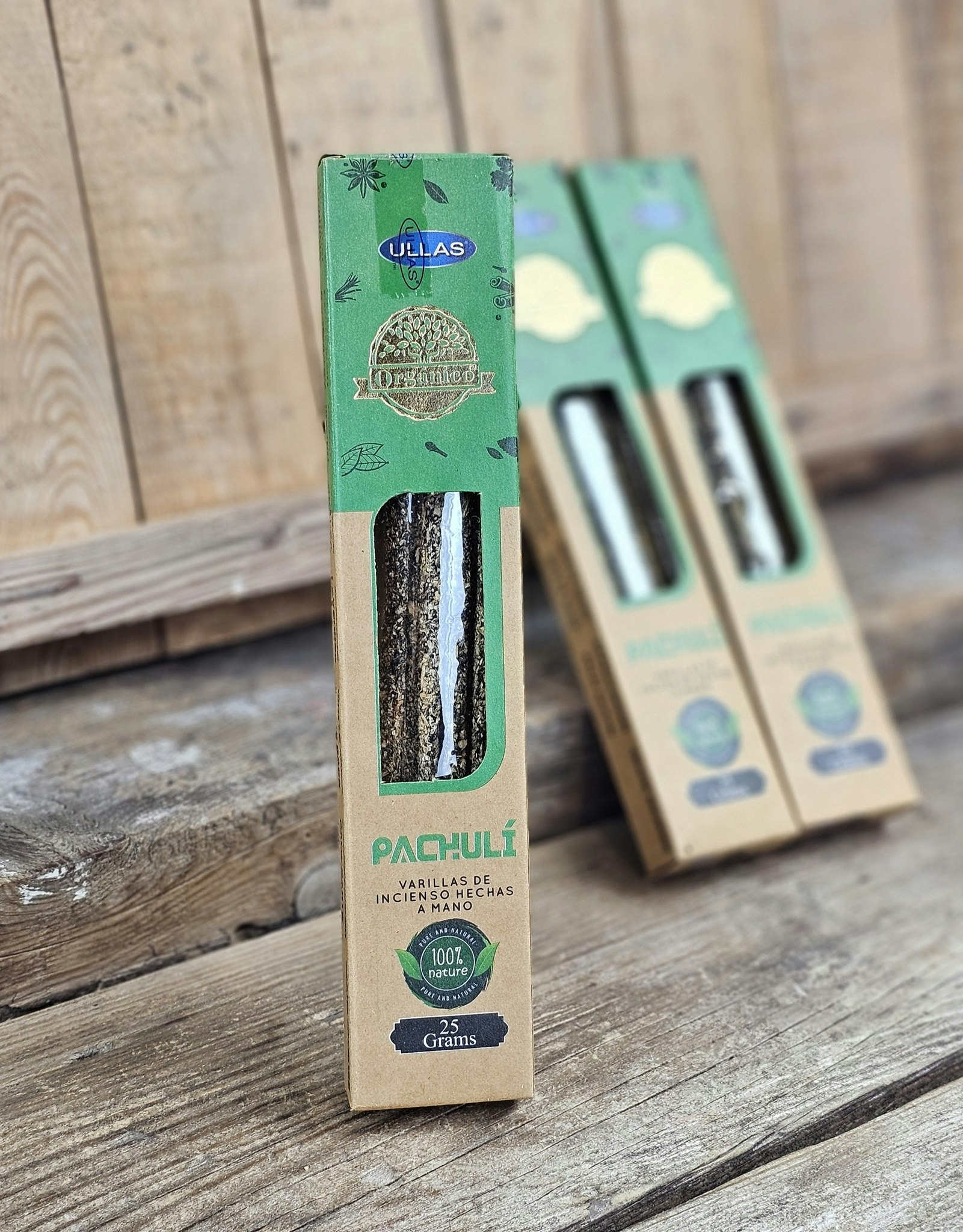 Ullas Orgánico - Patchouli, rökelsepinnar