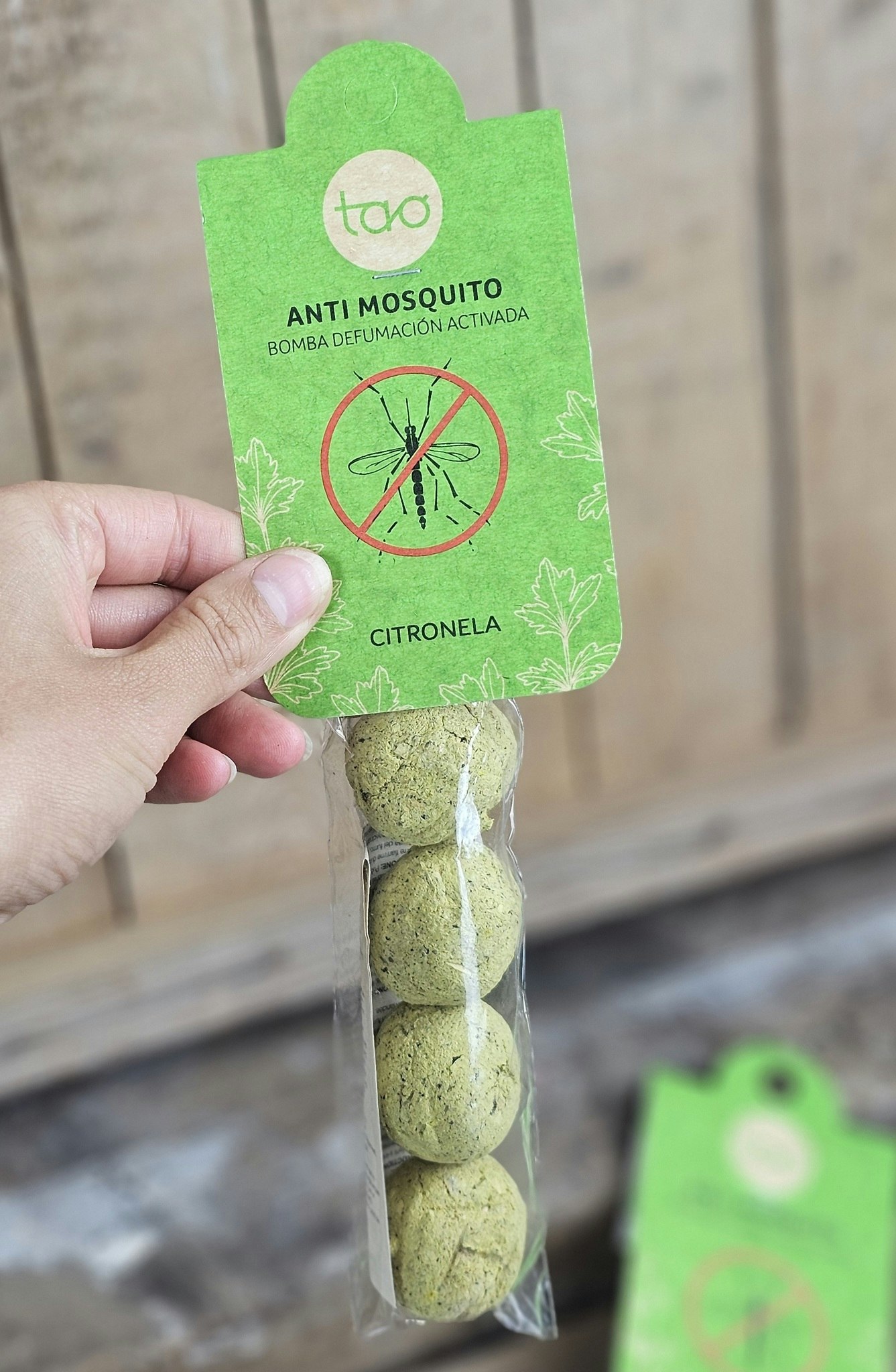 Sagrada Madre Tao Anti Mosquito - Citronella (Mot mygg), Bombitas rökelsebollar