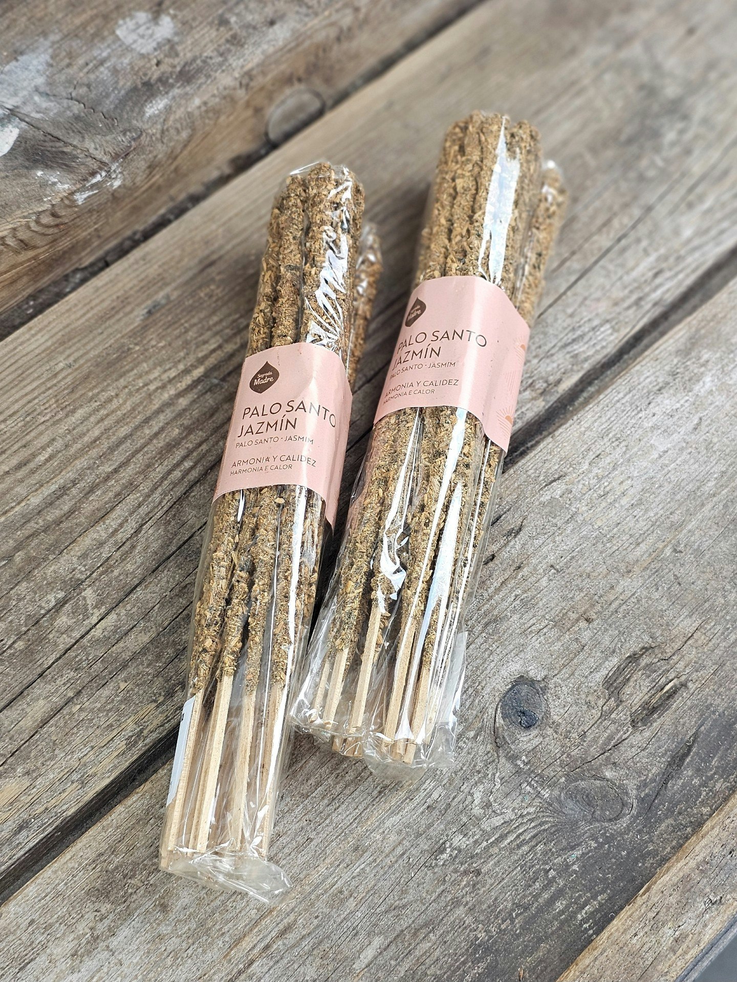 Sagrada Madre Line x 20 (Savings Pack) - Palo Santo med Jasmin, rökelsepinnar