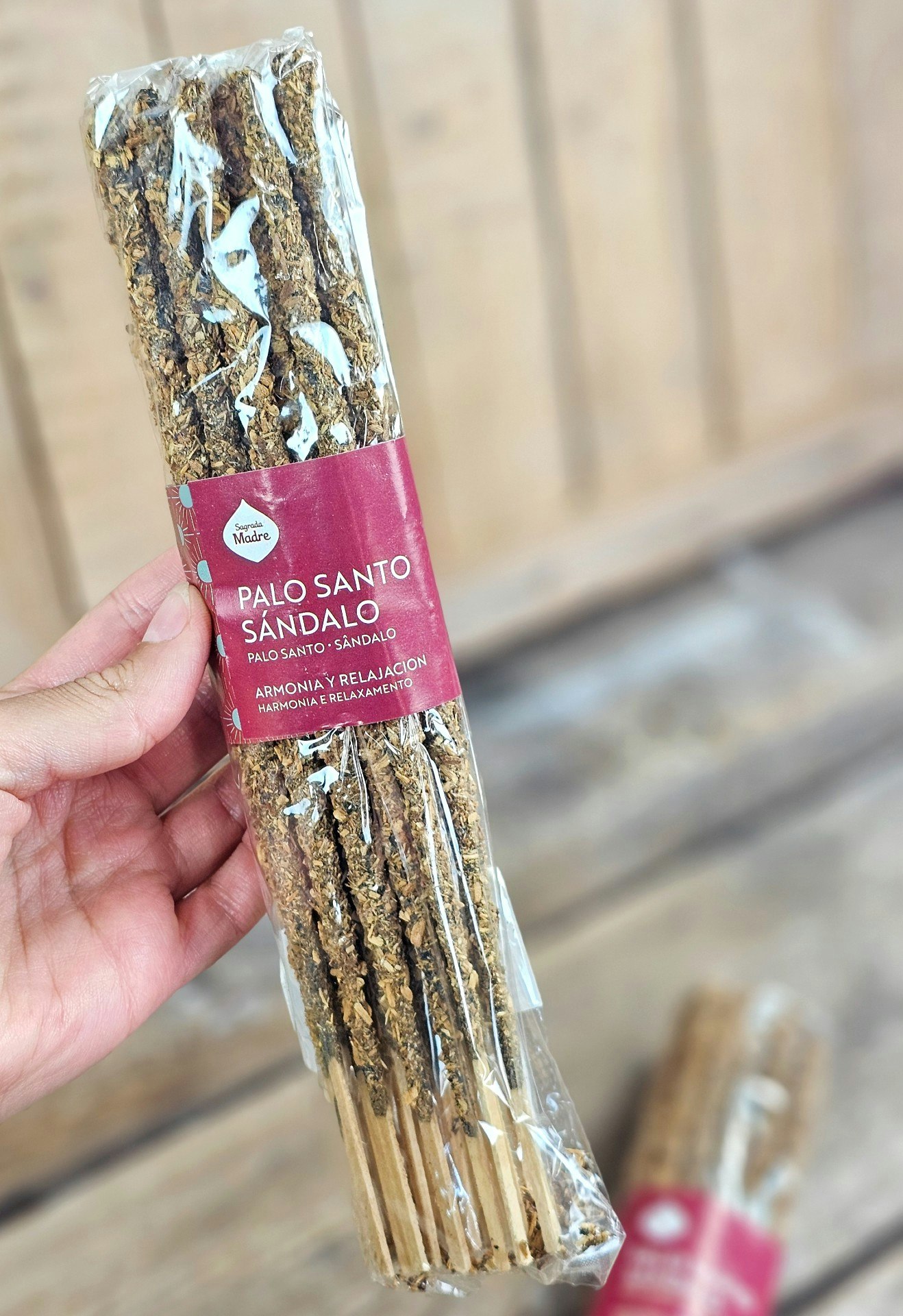 Sagrada Madre Line x 20 (Savings Pack) - Palo Santo med Sandalwood, rökelsepinnar