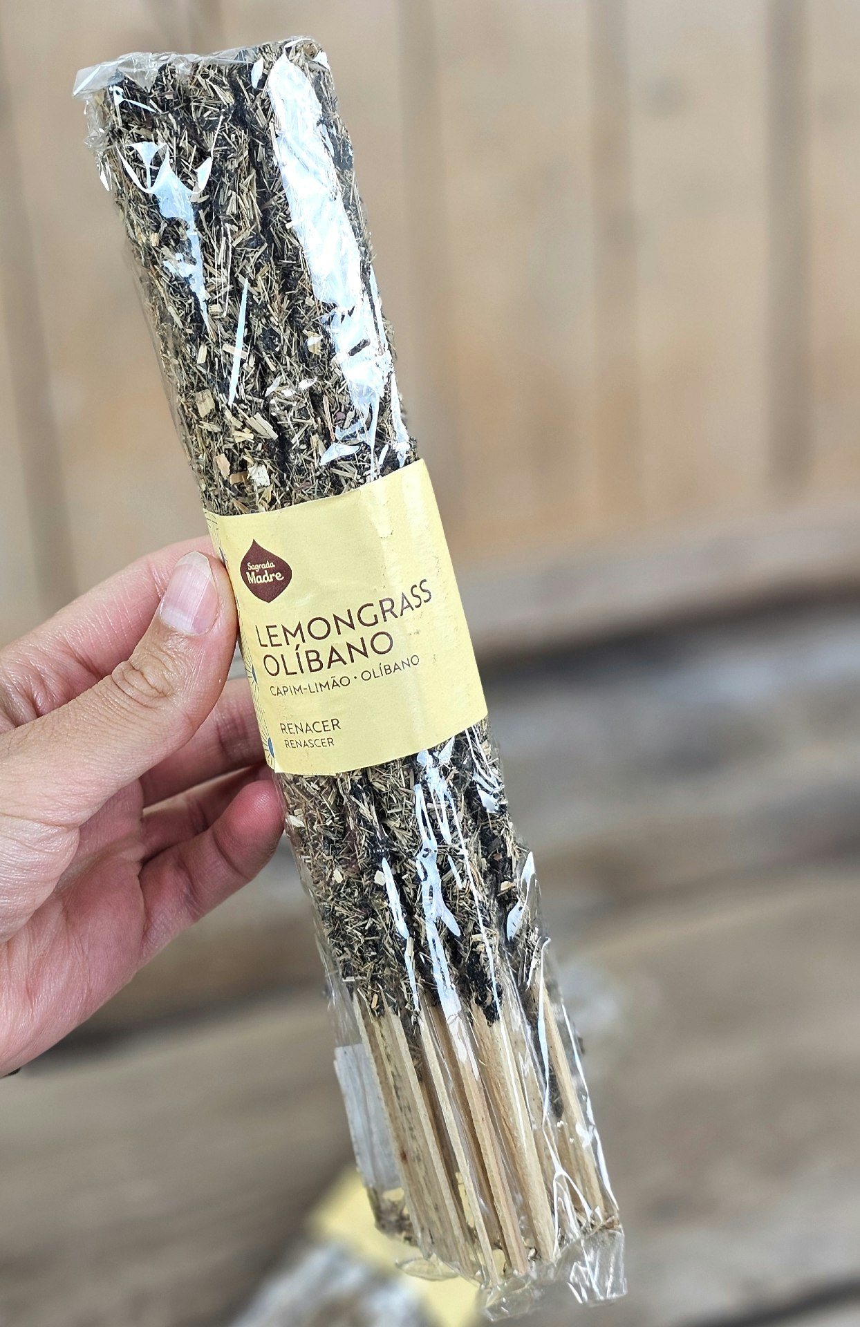 Sagrada Madre Line x 20 (Savings Pack) - Lemongrass & Olibanum, rökelsepinnar