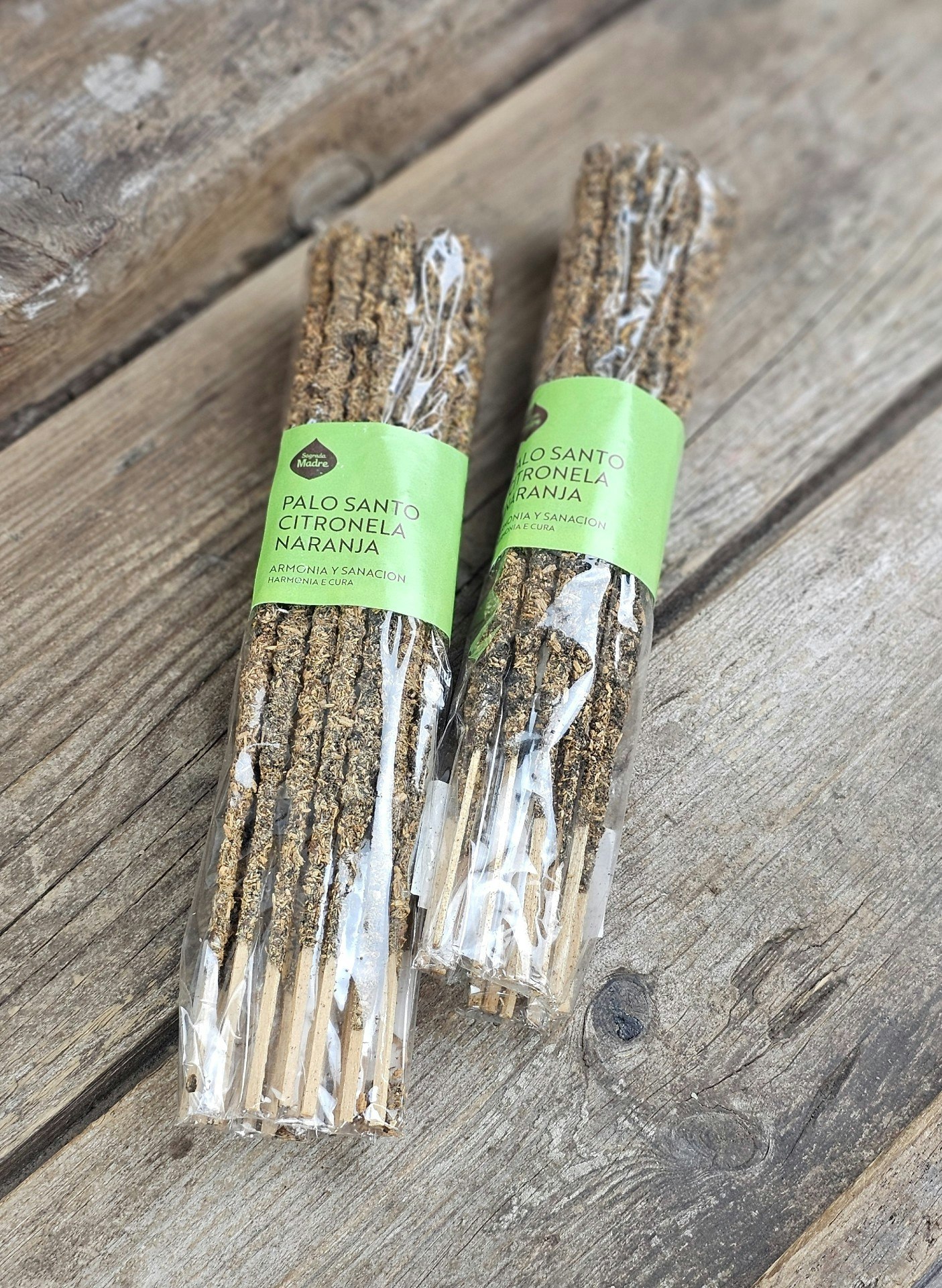 Sagrada Madre Line x 20 (Savings Pack) - Citronella, Apelsin & Palo Santo, rökelsepinnar
