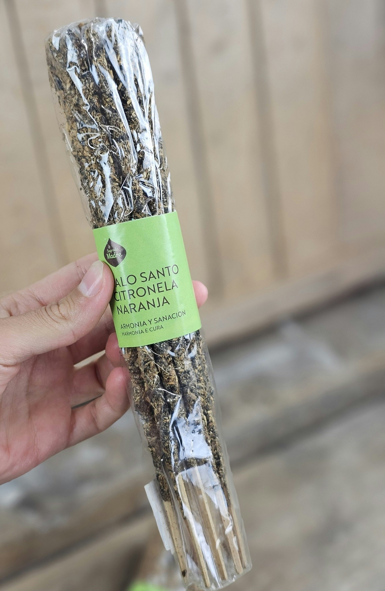 Sagrada Madre Line x 20 (Savings Pack) - Citronella, Apelsin & Palo Santo, rökelsepinnar