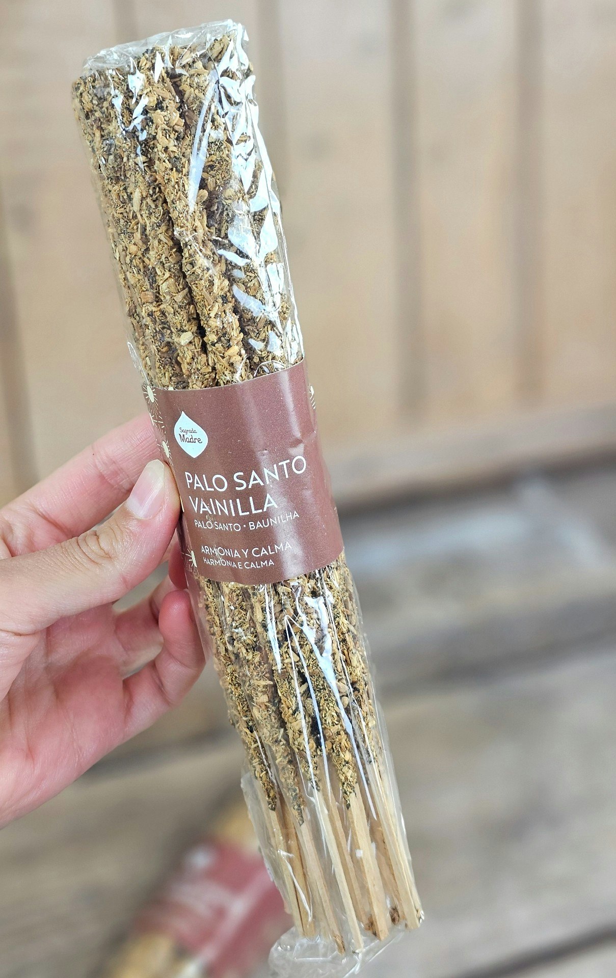 Sagrada Madre Line x 20 (Savings Pack) - Palo Santo med Vanilj, rökelsepinnar