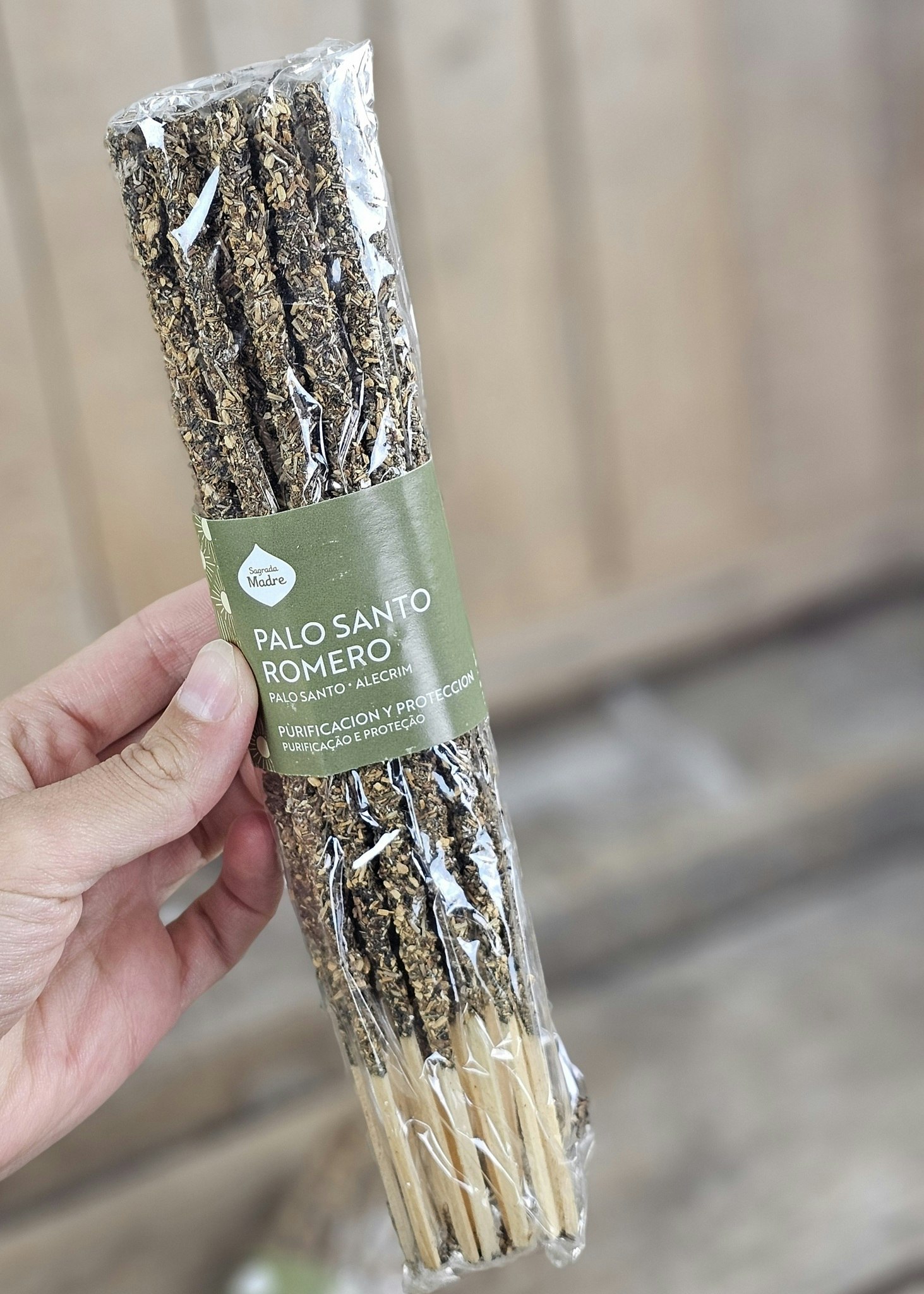 Sagrada Madre Line x 20 (Savings Pack) - Palo Santo med Rosmarin, rökelsepinnar