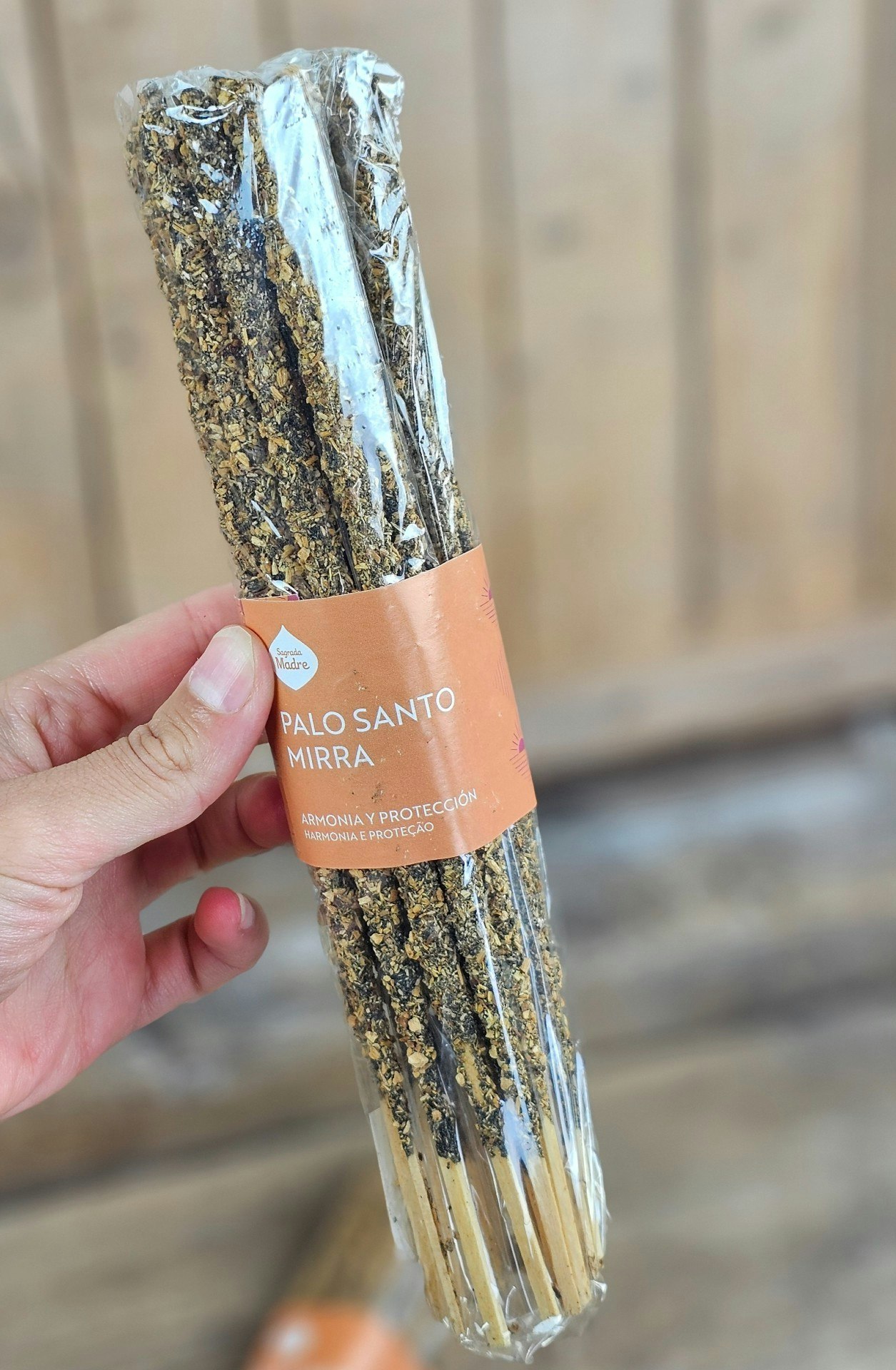Sagrada Madre Line x 20 (Savings Pack) - Palo Santo med Myrra, rökelsepinnar