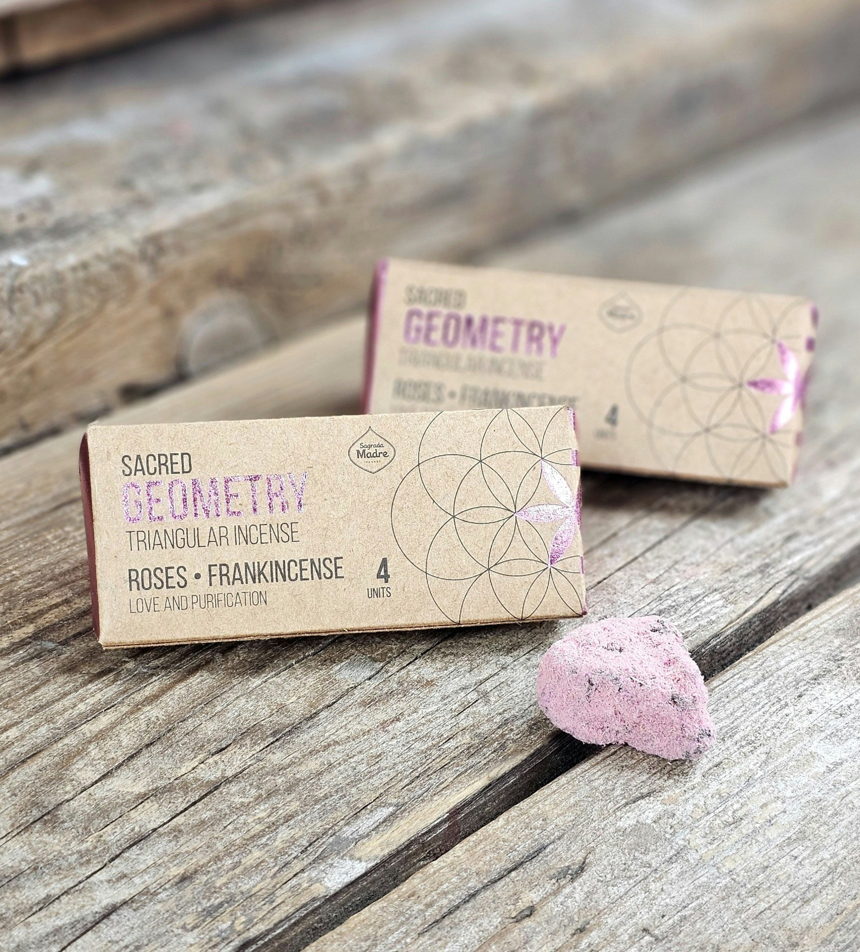 Sagrada Madre Geometría - Rosor & Frankincense, rökelsetrianglar