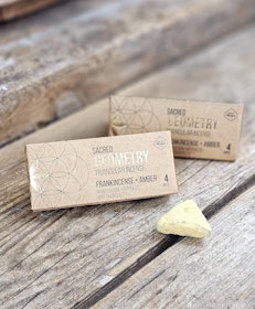 Sagrada Madre Geometría - Frankincense & Bärnsten, rökelsetrianglar