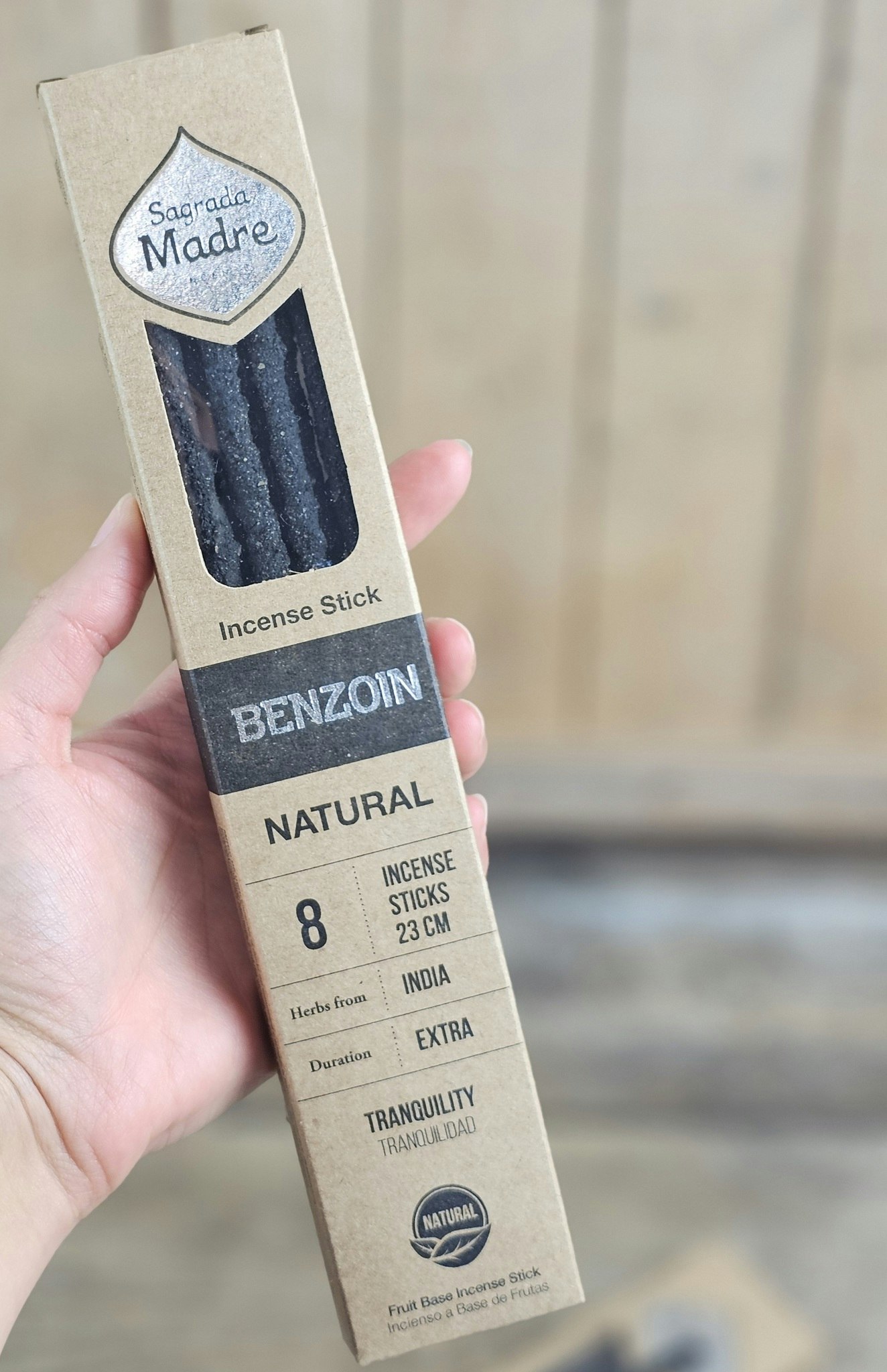 Sagrada Madre Natural line - Benzoin, rökelsepinnar