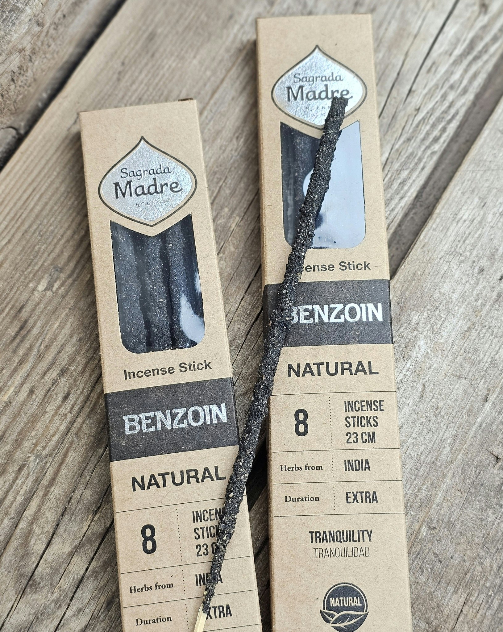 Sagrada Madre Natural line - Benzoin, rökelsepinnar