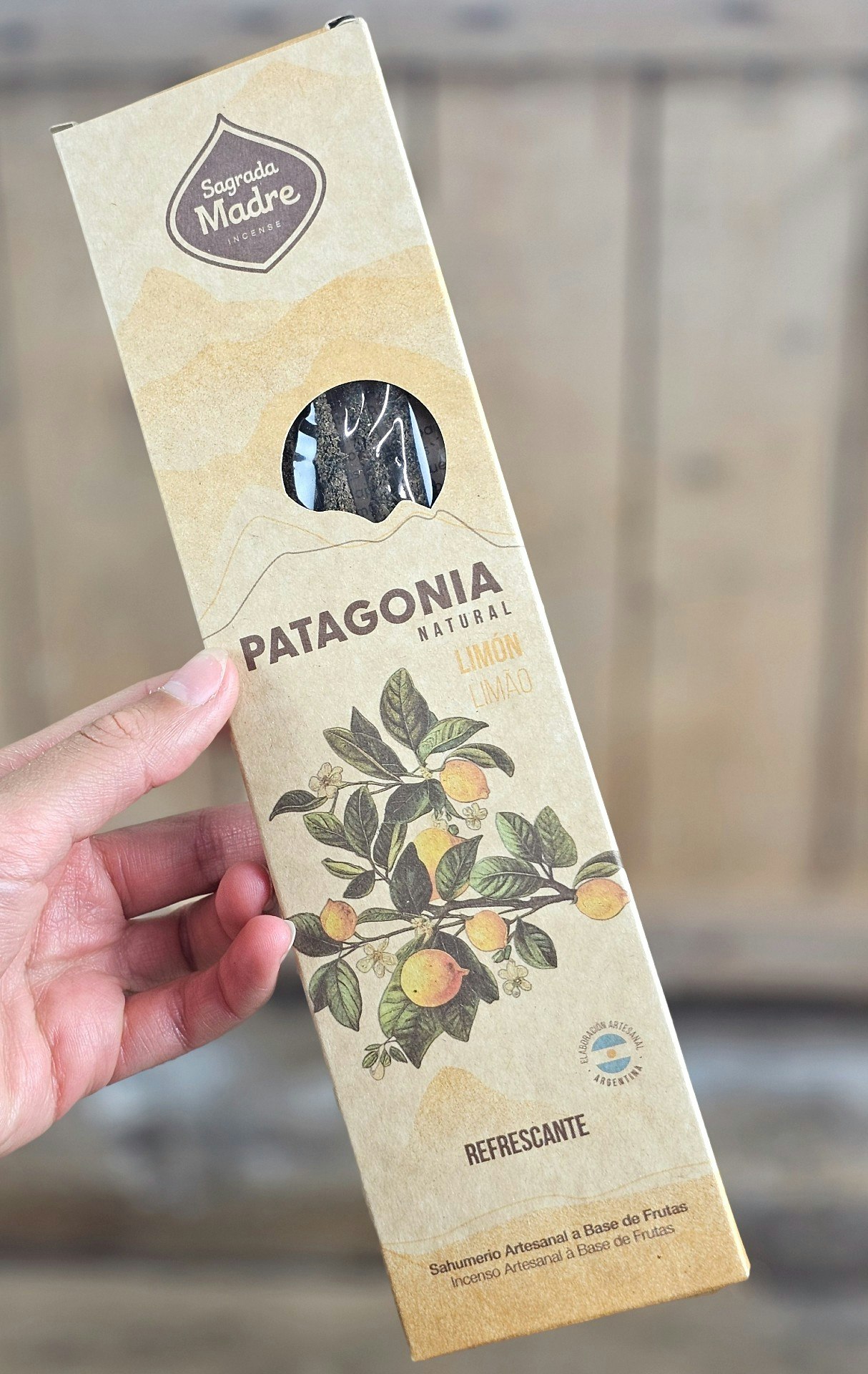 Sagrada Madre - Patagonia Natural Citron, rökelsepinnar