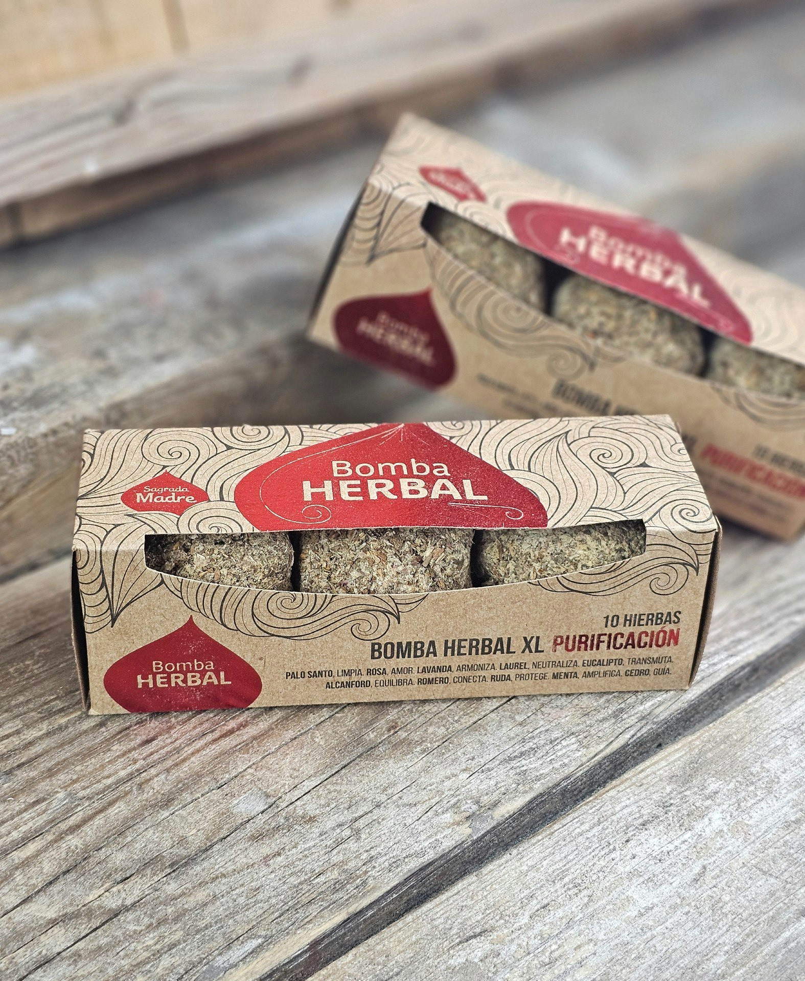 Sagrada Madre - Bomba Herbal XL, Purification rökelsebollar