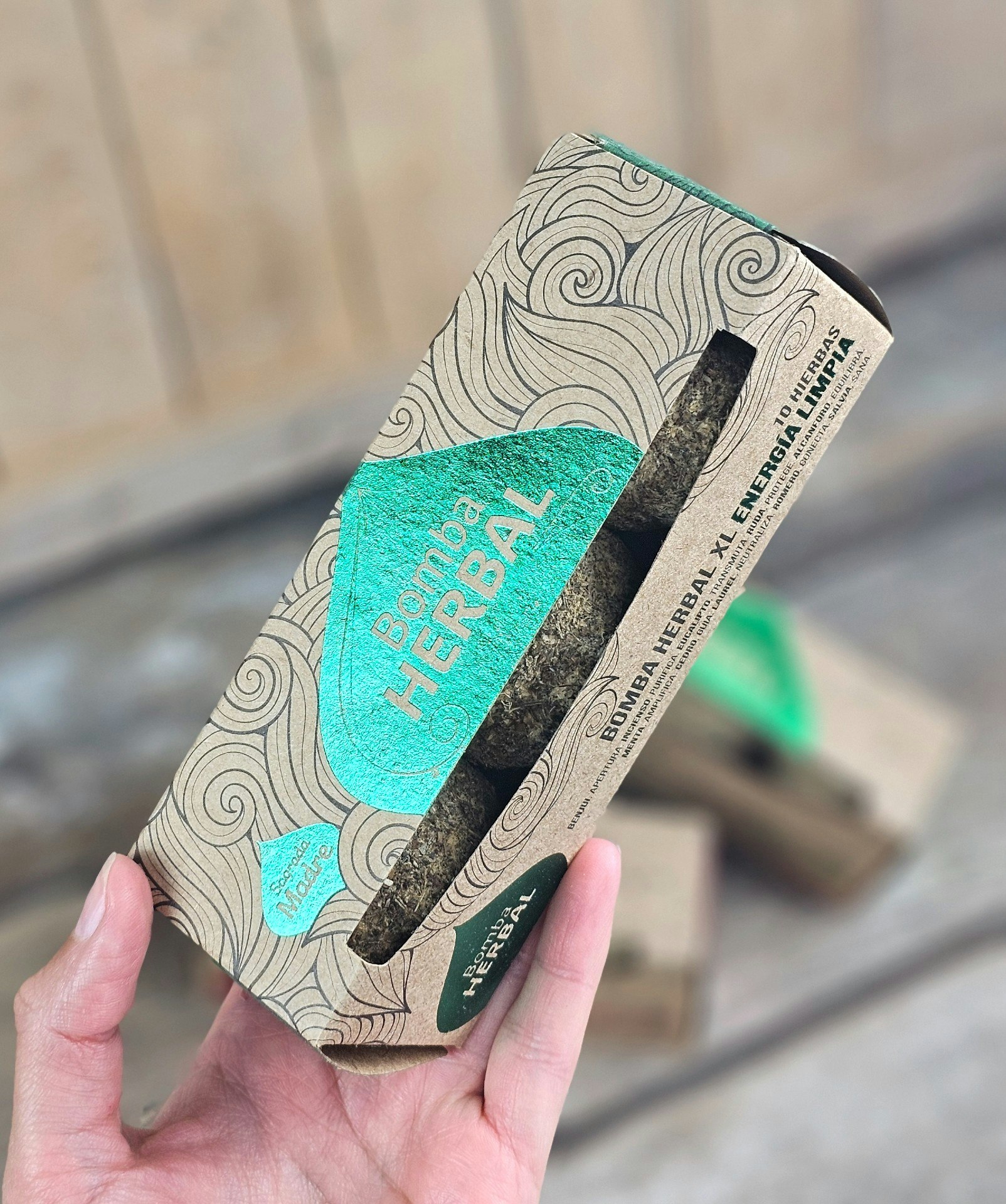 Sagrada Madre - Bomba Herbal XL, Pure Energy rökelsebollar