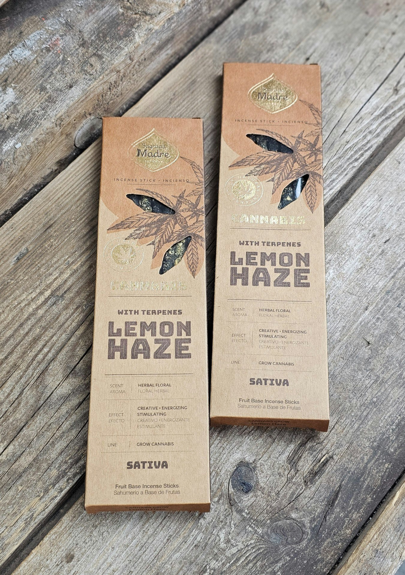Sagrada Madre Cannabis Collection - Lemon Haze, rökelsepinnar