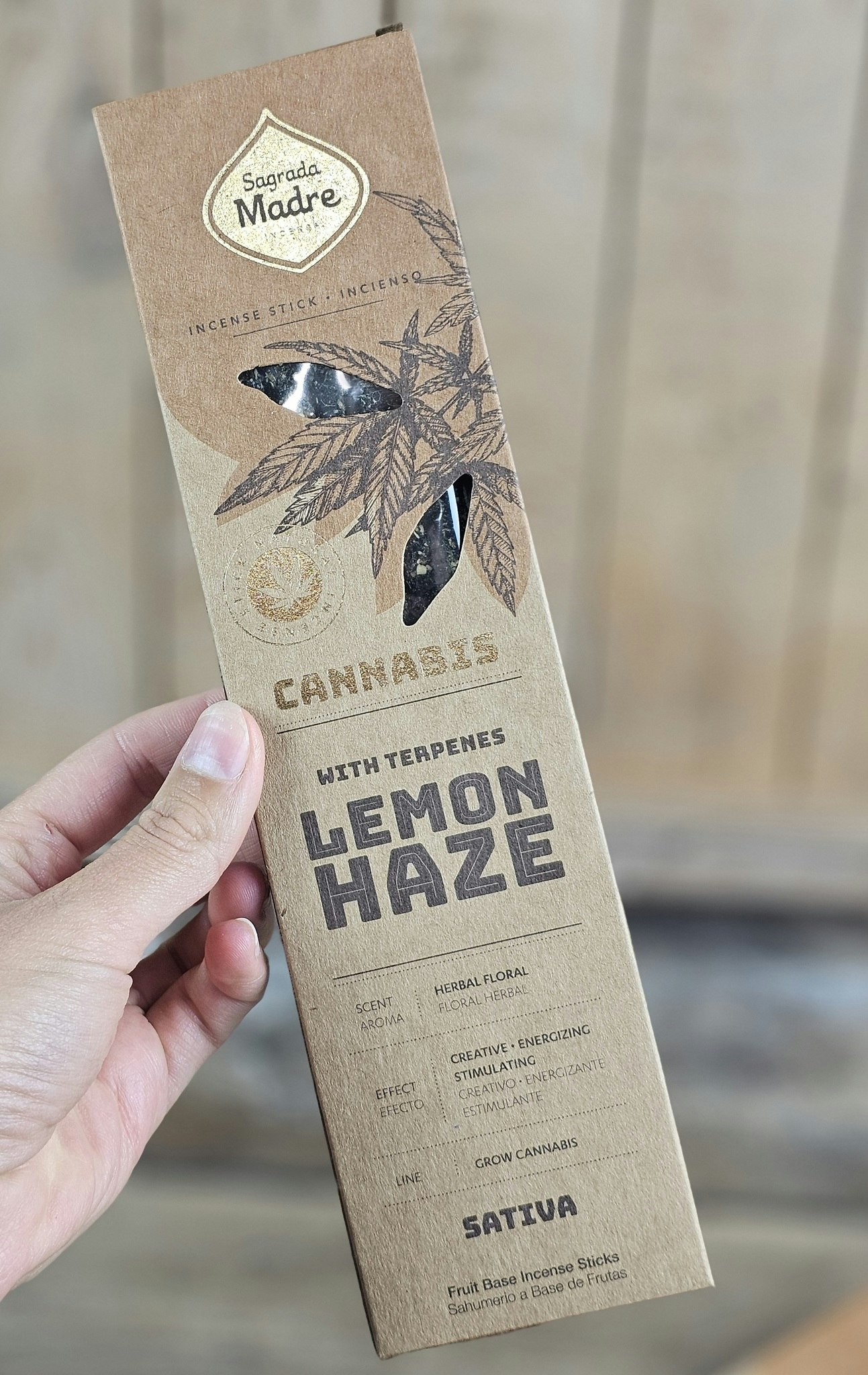 Sagrada Madre Cannabis Collection - Lemon Haze, rökelsepinnar