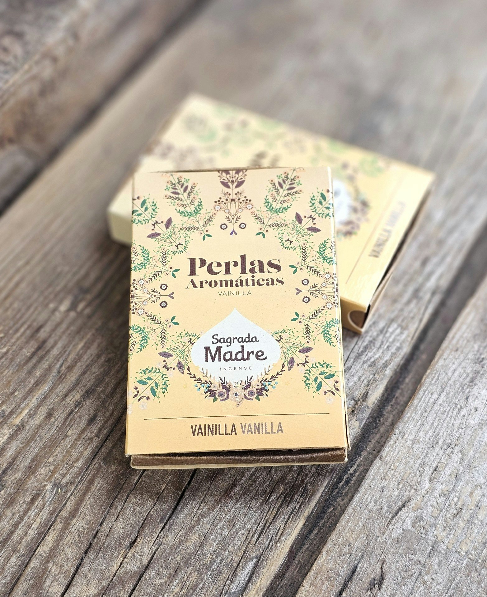 Sagrada Madre - Perlas Aromáticas, Vanilj (Aromatiska pärlor)