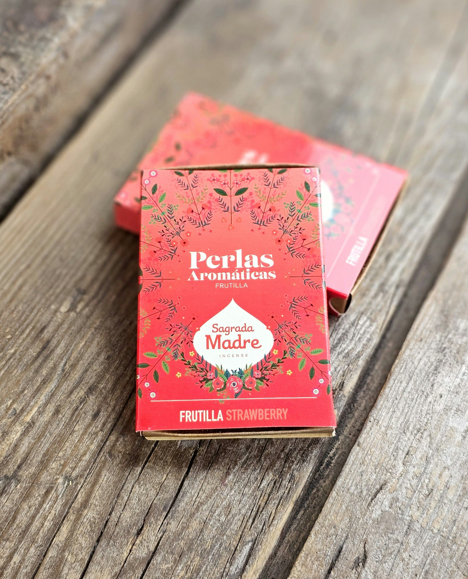 Sagrada Madre - Perlas Aromáticas, Jordgubbe (Aromatiska pärlor)