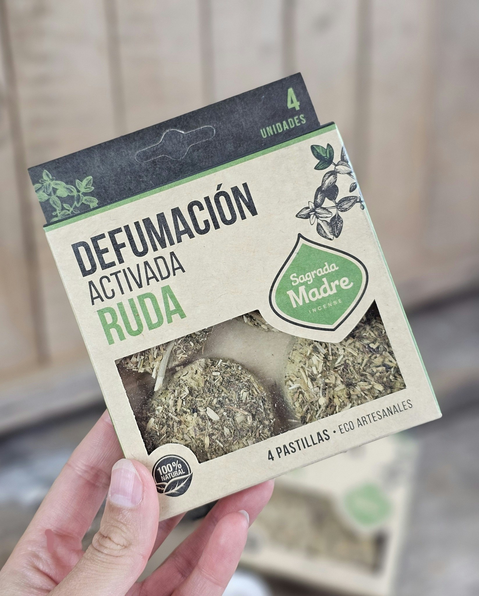 Sagrada Madre - Vinruta, smudge pastiller