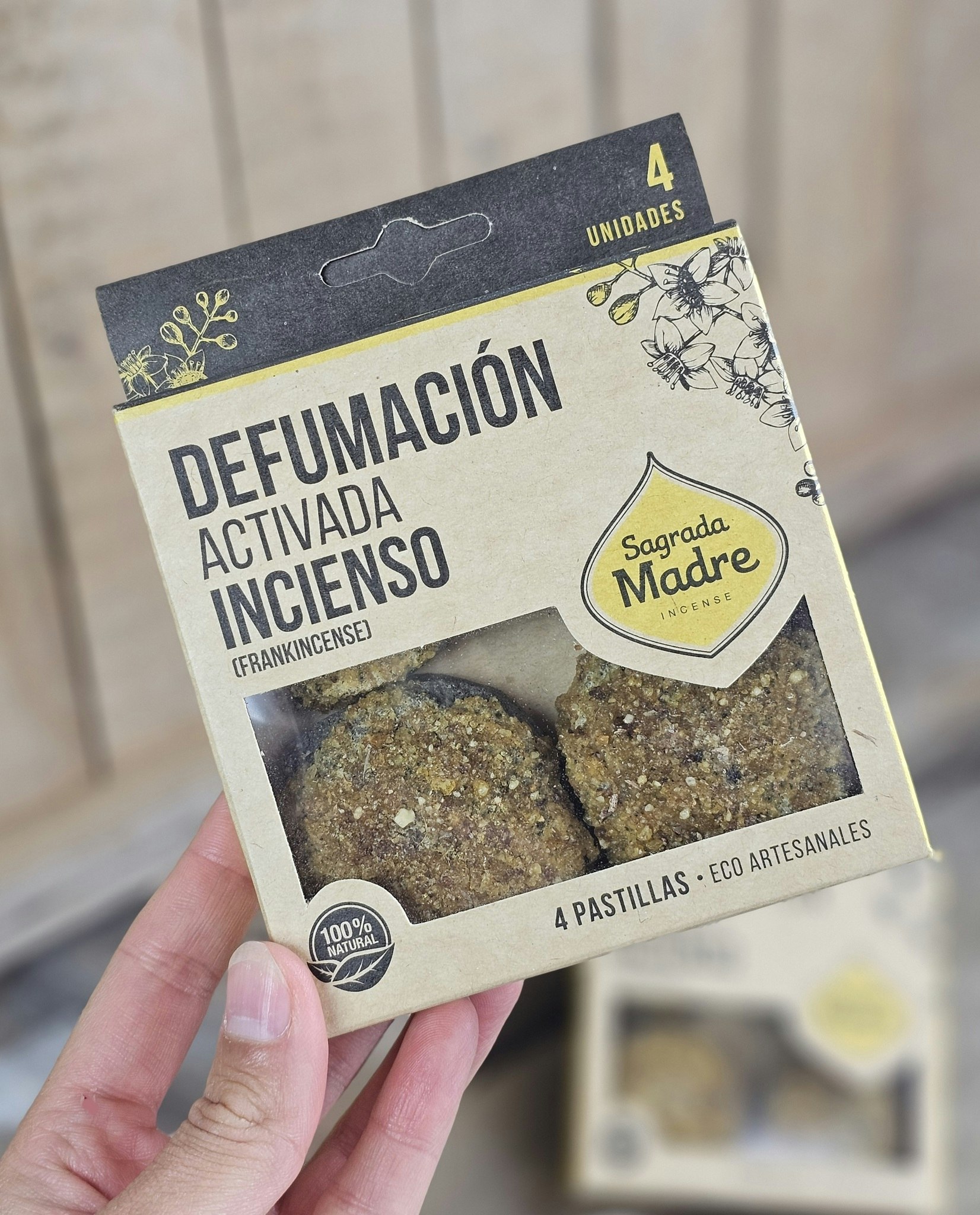 Sagrada Madre - Frankincense, smudge pastiller