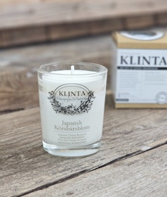Klinta - Japansk körsbärsblom, doft- & massageljus 18h