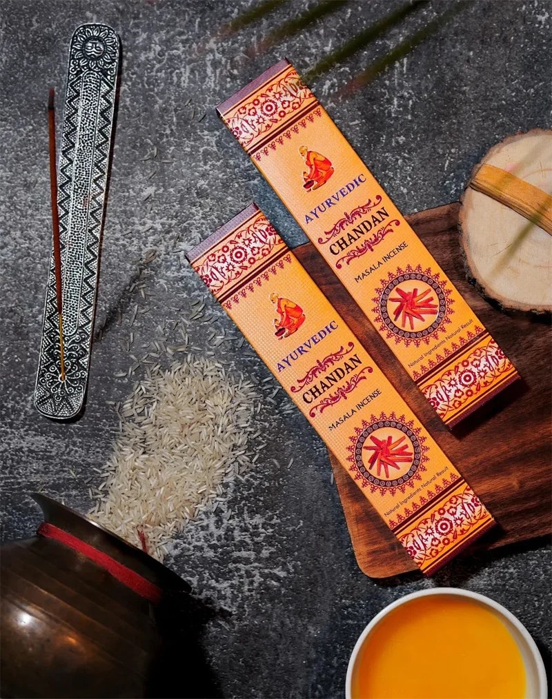 Ayurvedic - Chandan, rökelsepinnar