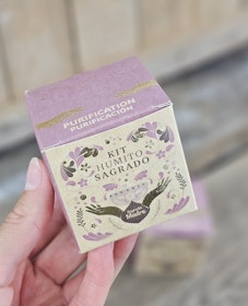 Sagrada Madre - Sacred Smoke Kit Purification (rökelsekol, örter och pärlor)