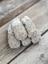 Vit Salvia med Lavendel, smudge bunt