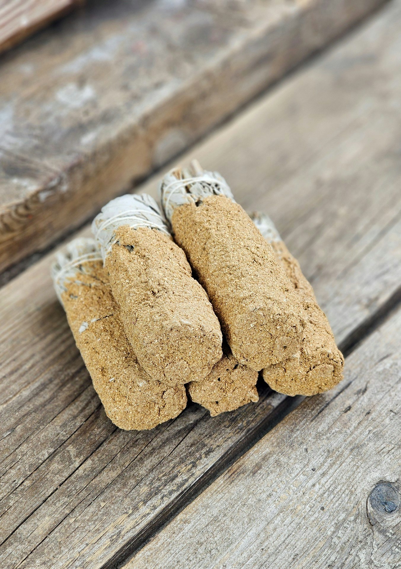 Vit Salvia med Palo Santo, smudge bunt