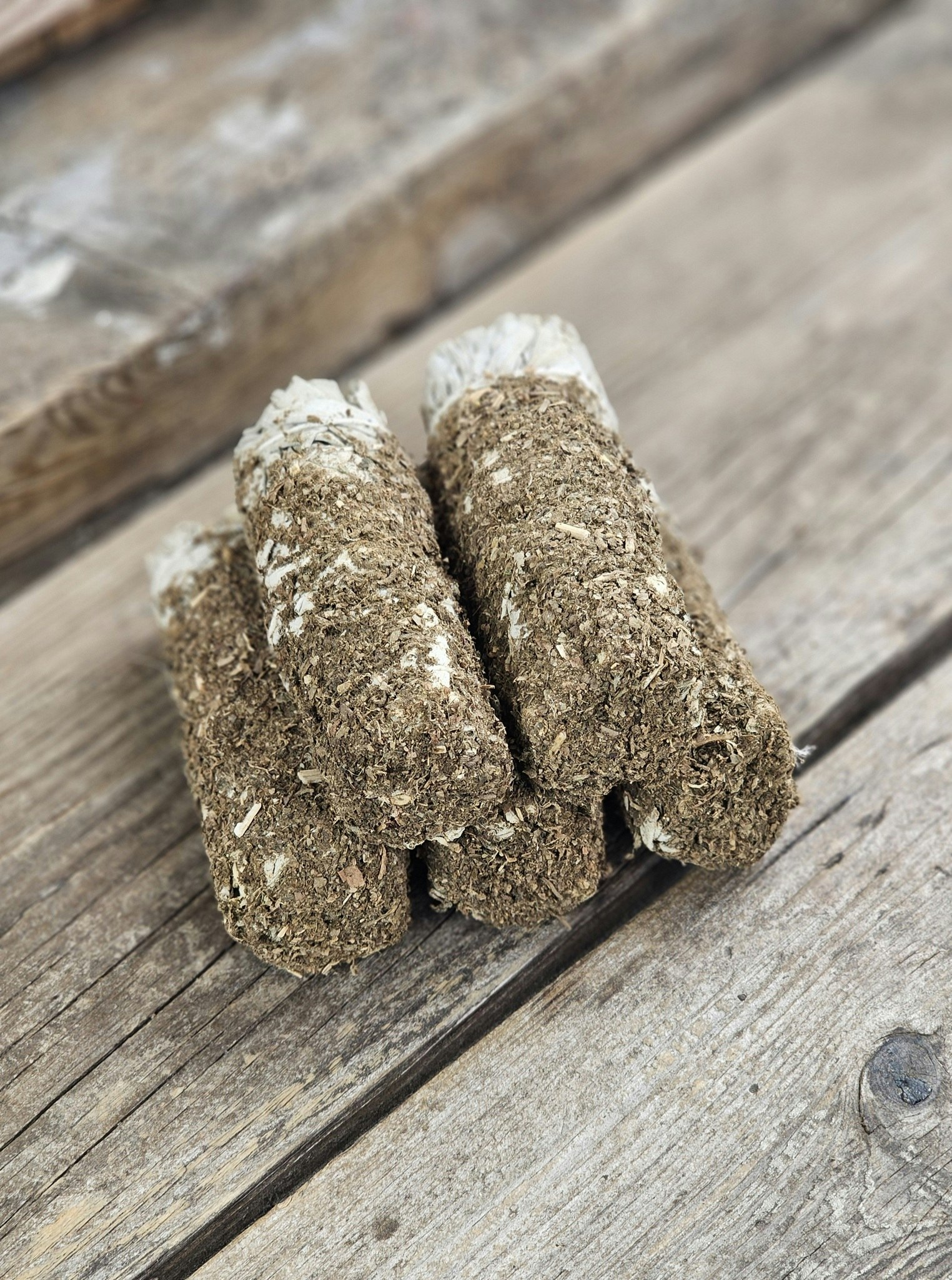 Vit Salvia med Patchouli, smudge bunt