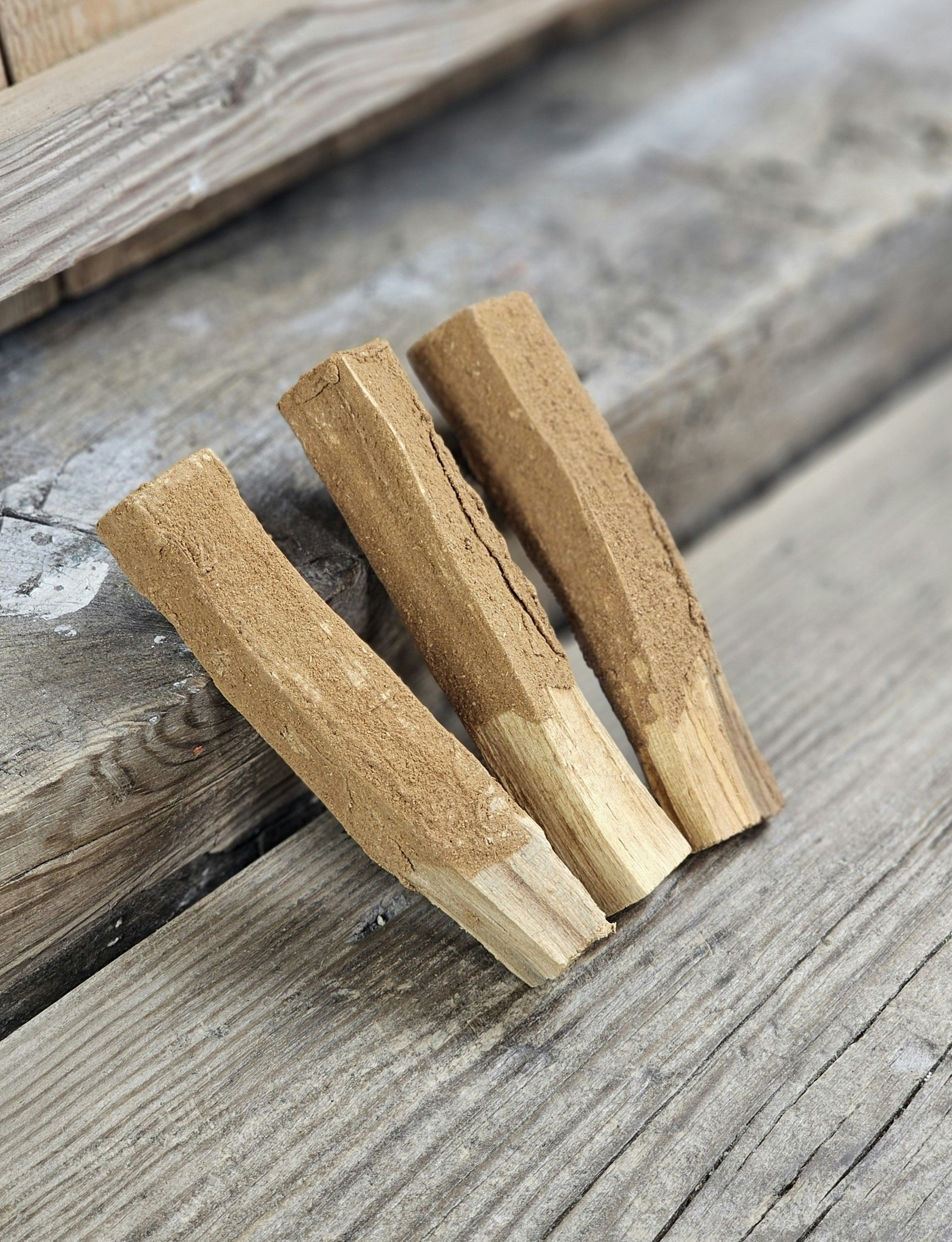Palo Santo (Heligt trä), smudge med Kanel