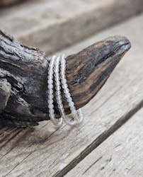 Agat, armband 4mm runda pärlor