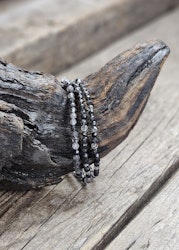 Rutilkvarts, armband 4mm facetterade pärlor