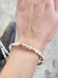 Tiffany Stone, armband 6mm runda pärlor