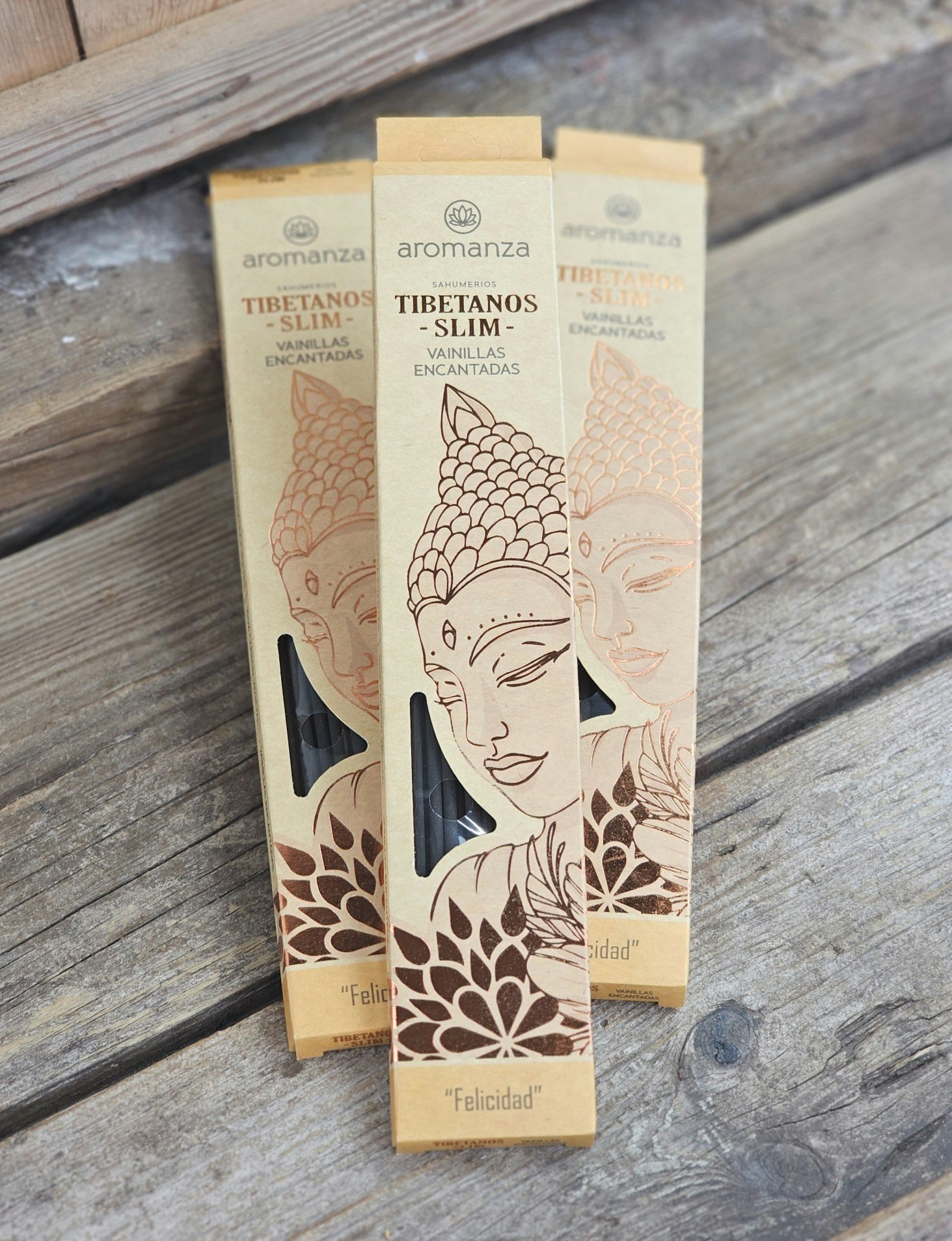 Aromanza - Tibetanos Slim, Enchanted Vanilla, rökelsepinnar